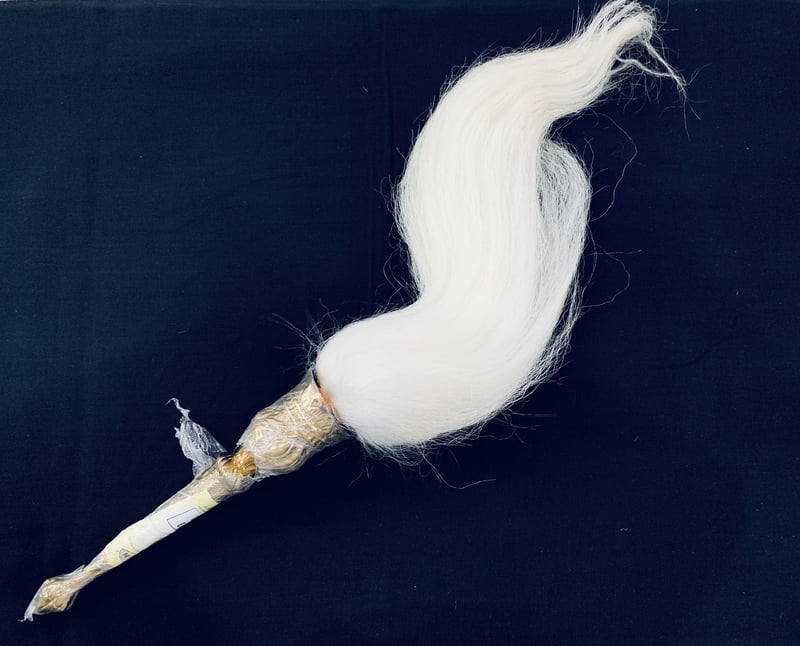 Chaur Sahib Silver Color Handle Chaur Sahib Silver Color Handle