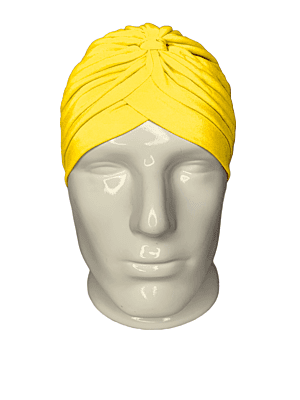 Readymade Kids Turban Printed Yellow