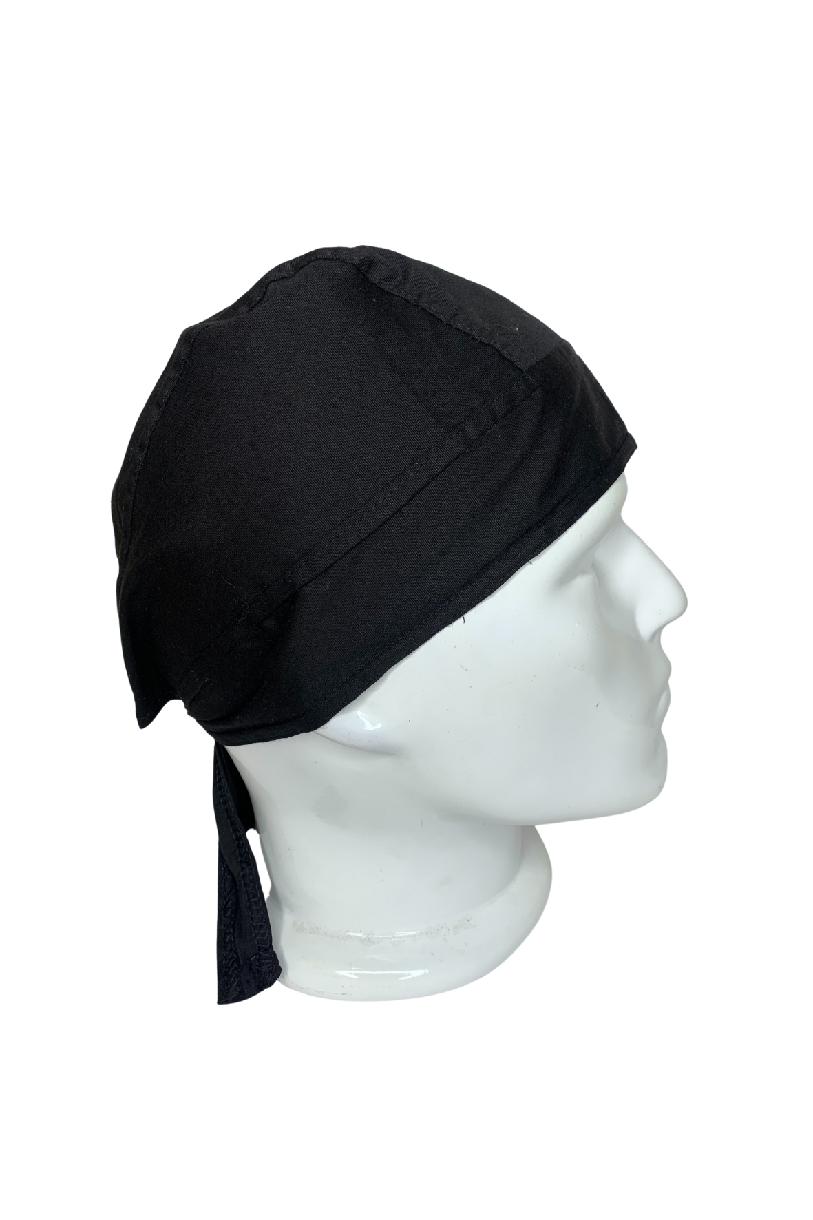 Lycra Cotton Thai Patka Black